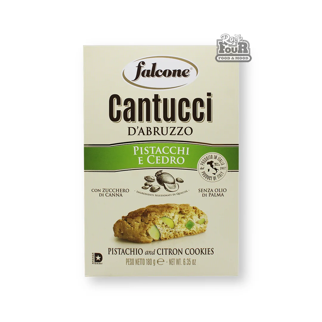 Թխվածքաբլիթ «Falcone Cantucci D'Abruzzo» պիստակով և կիտրոնի կեղևով 180գ